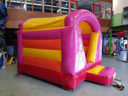 Springkussen Prinses mini met dak